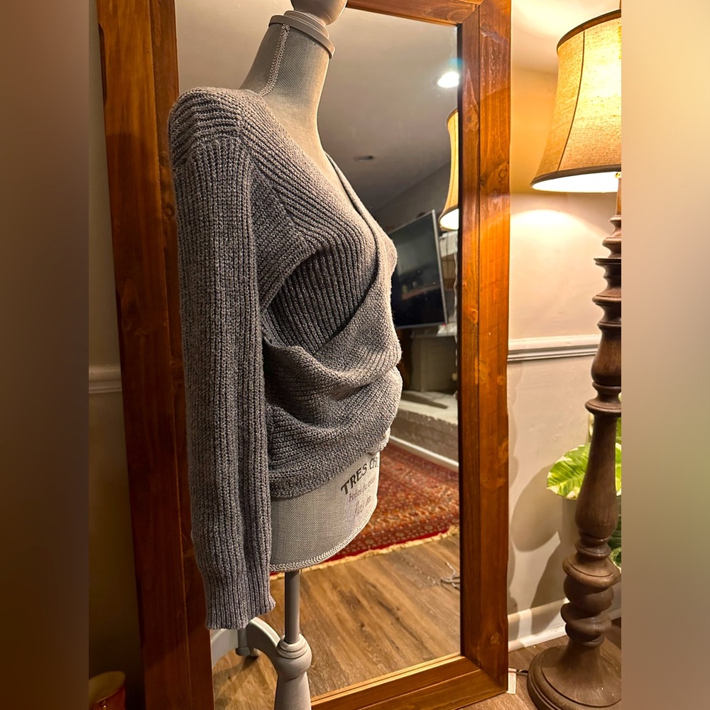 SHEIN Wrap Sweater